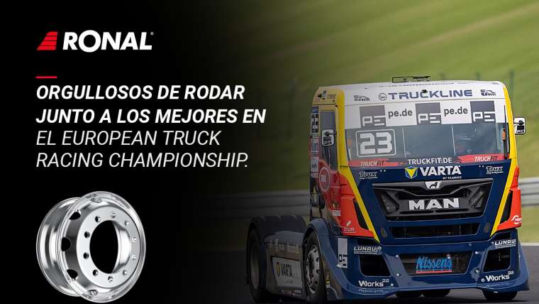 SPEEDLINE TRUCK de RONAL Wheels acelera en el FIA European Truck Racing Championship 2025